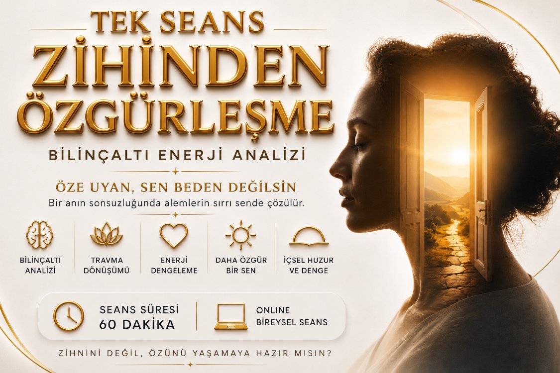 ZİHİNDEN ÖZGÜRLEŞME BİLİNÇALTI ENERJİ ANALİZİ