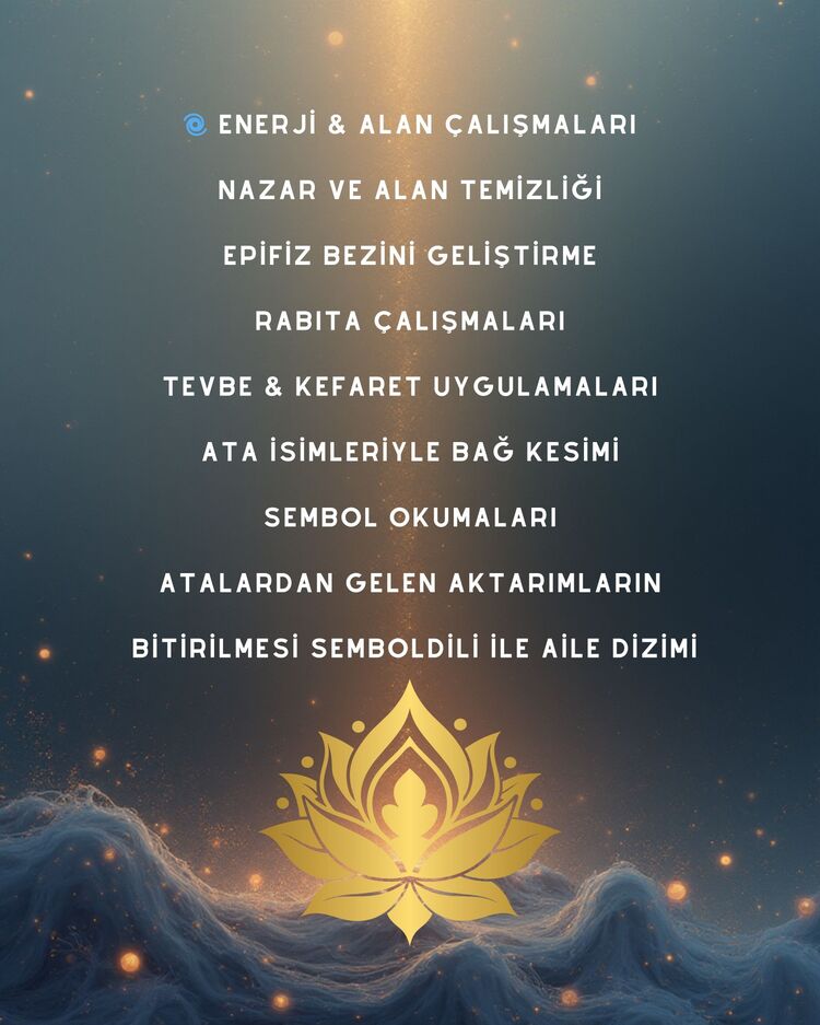 tasavvuf temelli Semboldili ile Bilinçaltı Dönüşüm Eğitimleri 