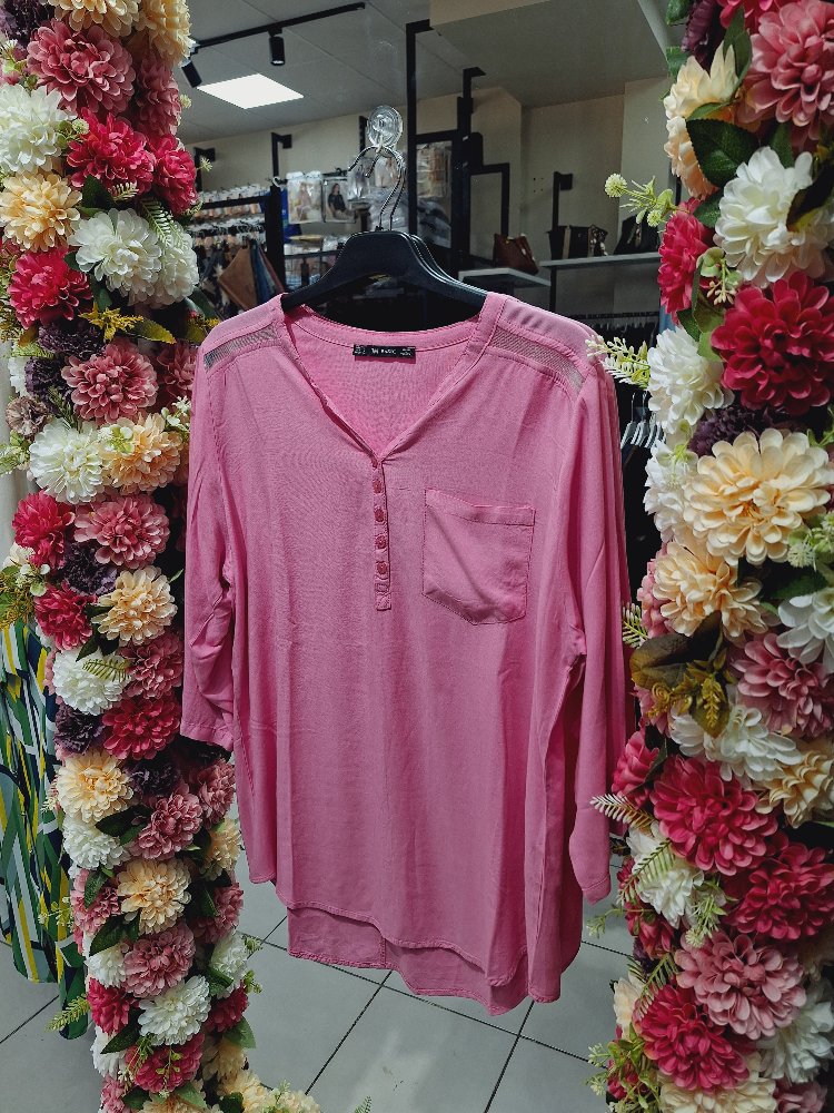 Kapri Kol Pembe Bluz