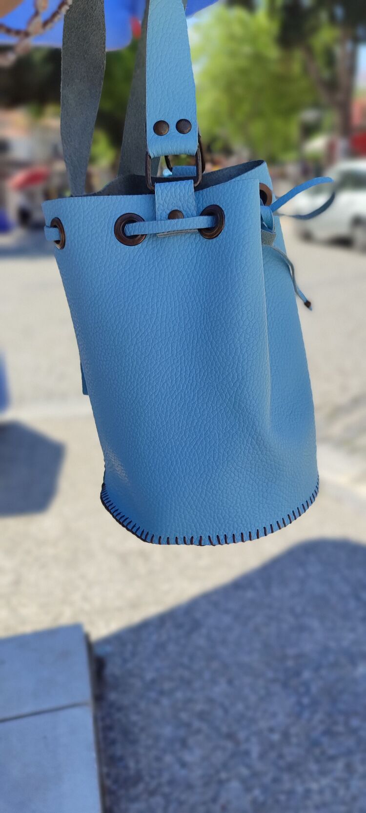 blue bag
