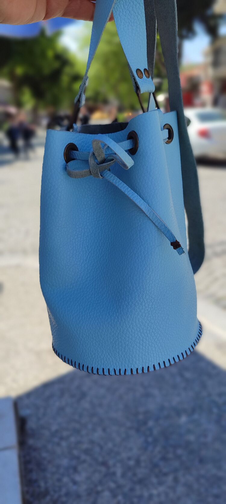 blue bag