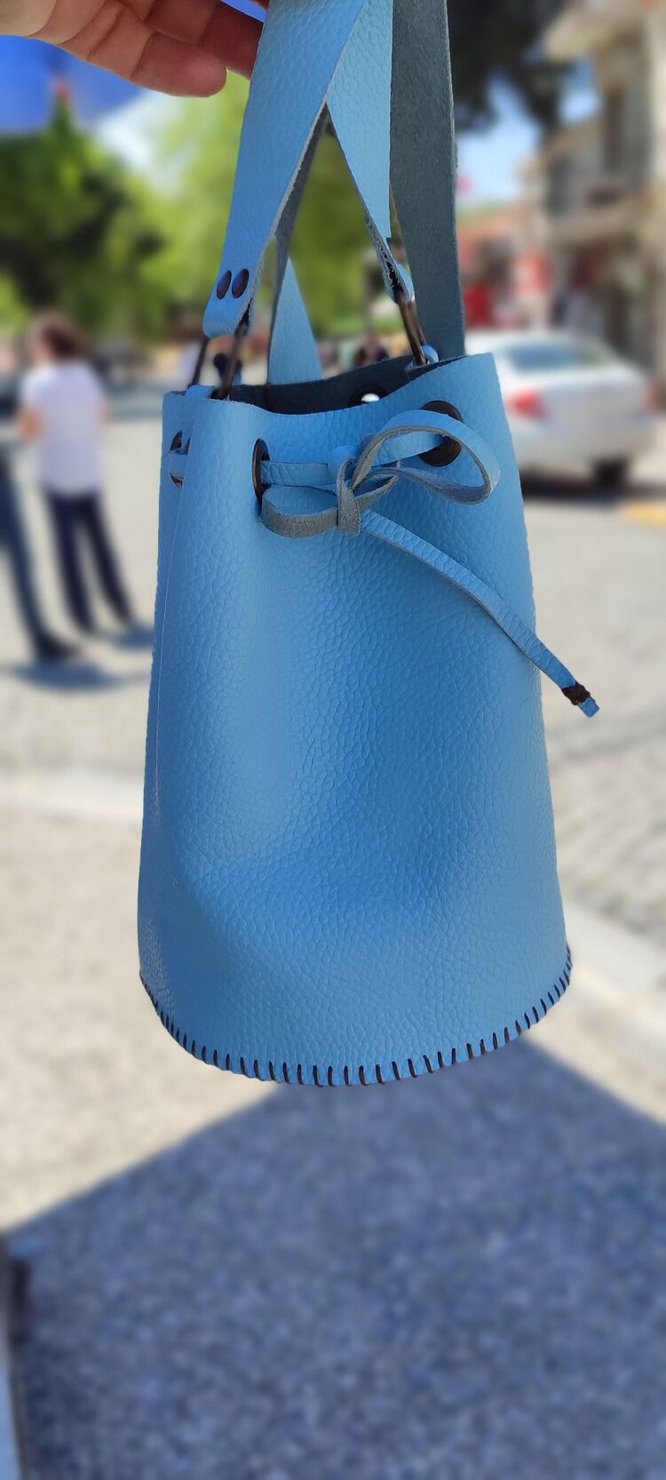 blue bag