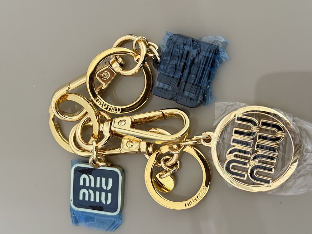 Mıu mıu charm siyah