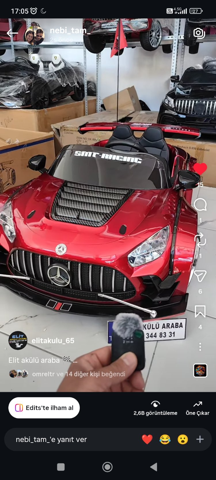 Mercedes GT drift 24 volt 