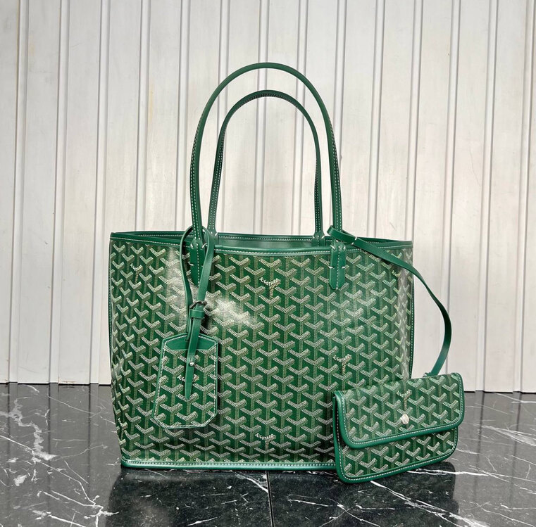 Goyard yeşil orta boy