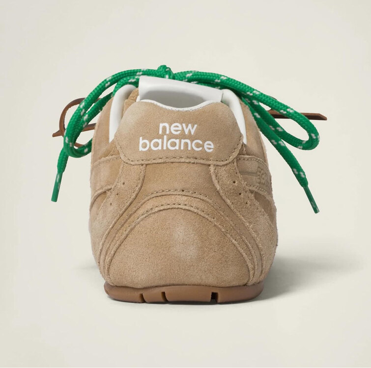 New Balance x Miu Miu 530 SL Suede Ecru