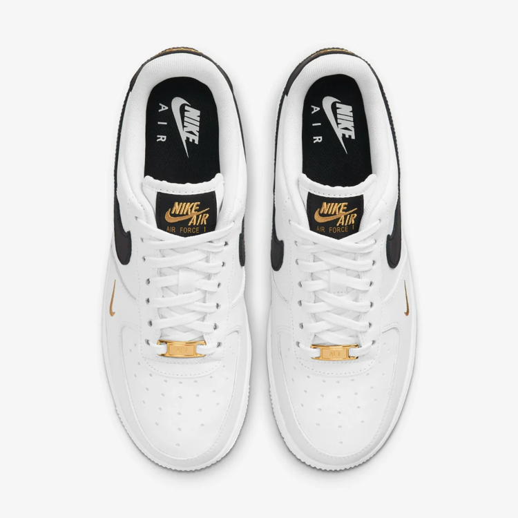 Nike Airforce 1 Essential Black-Gold
