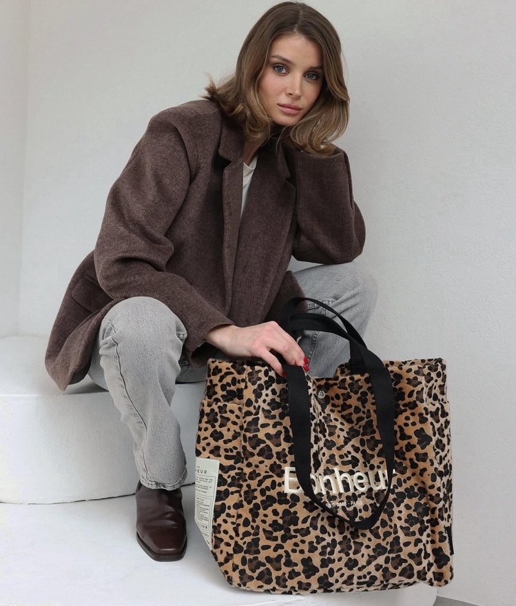 Bonheur Canvas No:4 Leopar