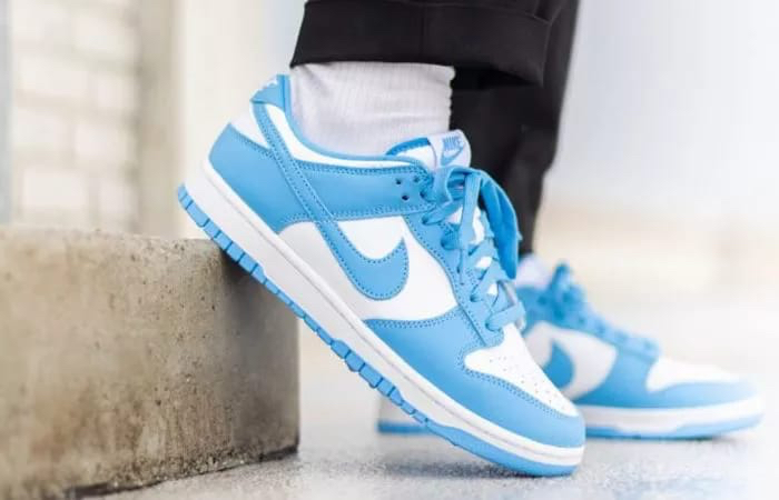 Dunk BLUE and white