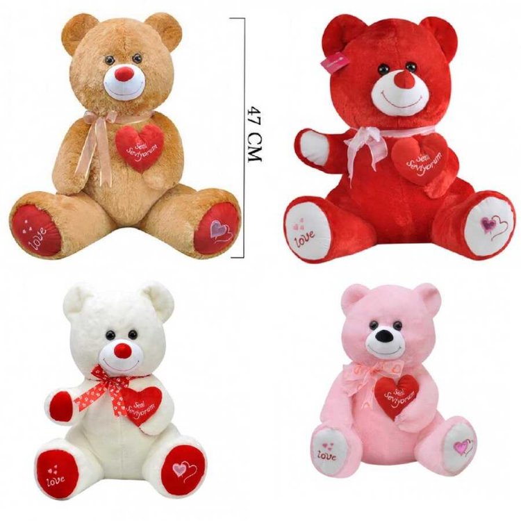 Peluş Ayıcık (Kaliteli Selay Marka) 47cm