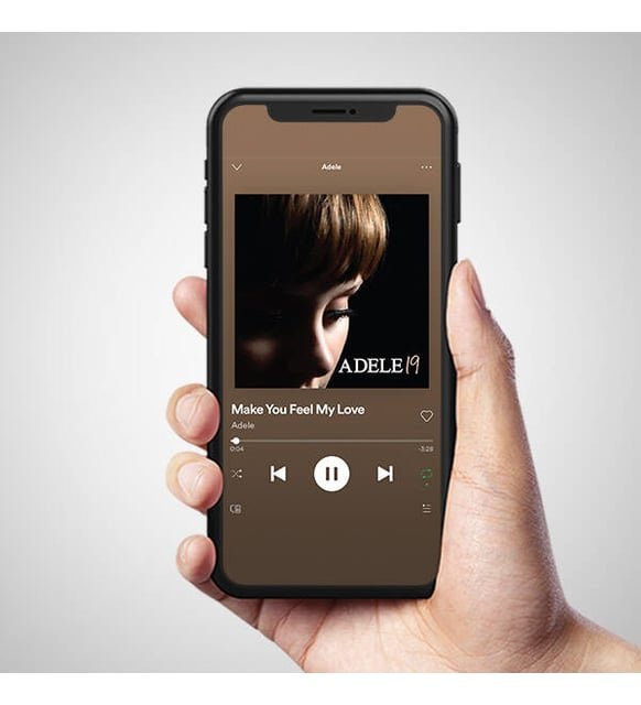 Spotify Resimli Şarkılı Yastık