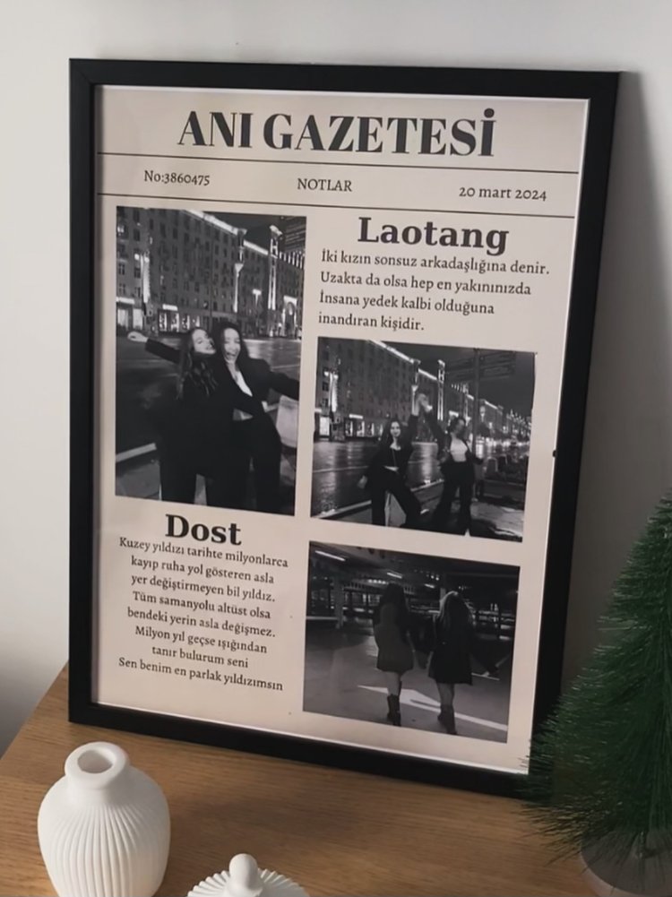 Anı Gazetesi 21x30cm