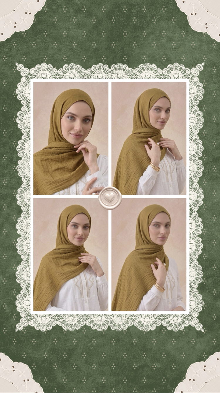 Aya şal•Bronz renk
