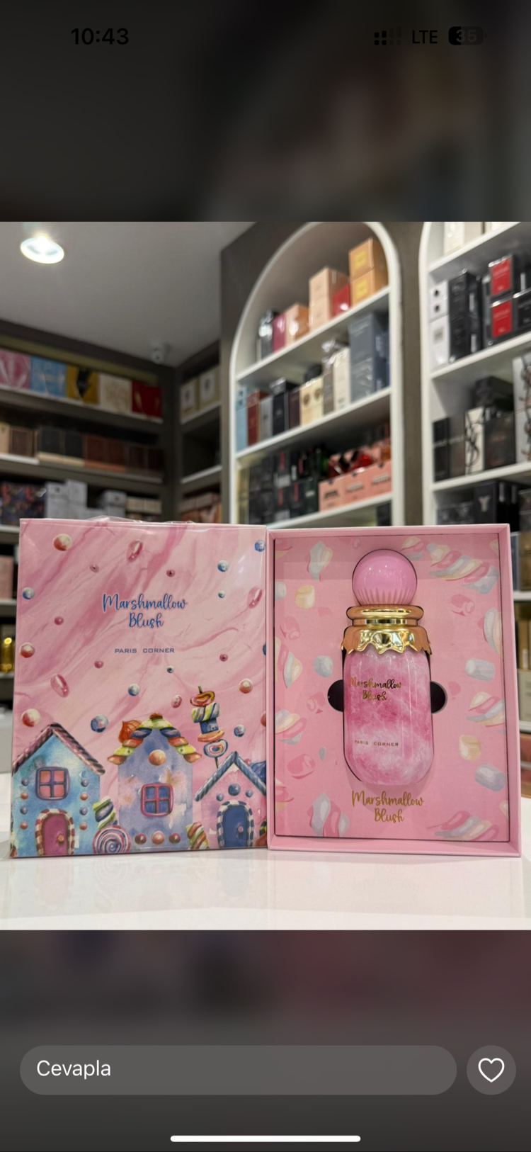 Marshmallow Blush Paris Corner
