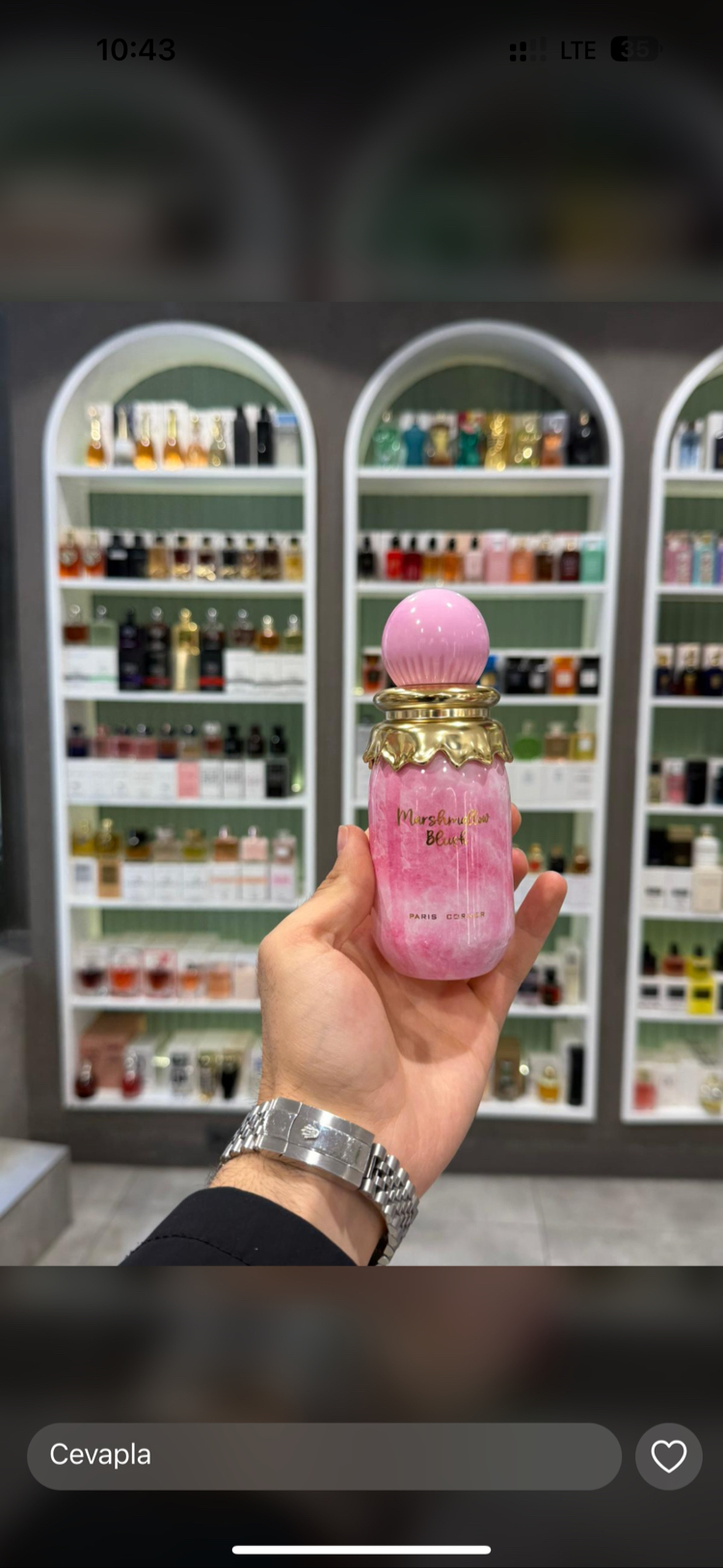 Marshmallow Blush Paris Corner