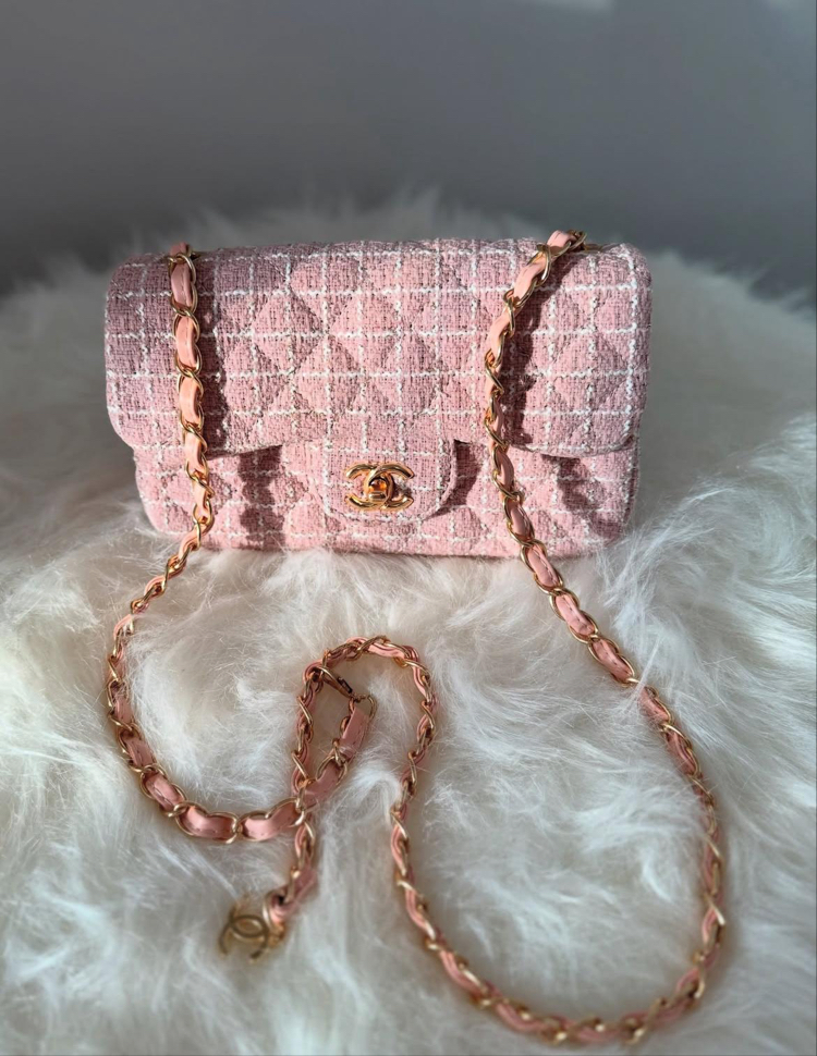 Chanel pink çanta