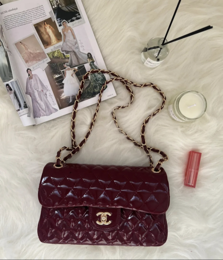 Chanel bordo çanta 