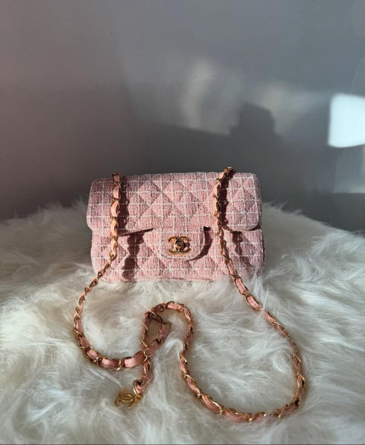 Chanel pink çanta