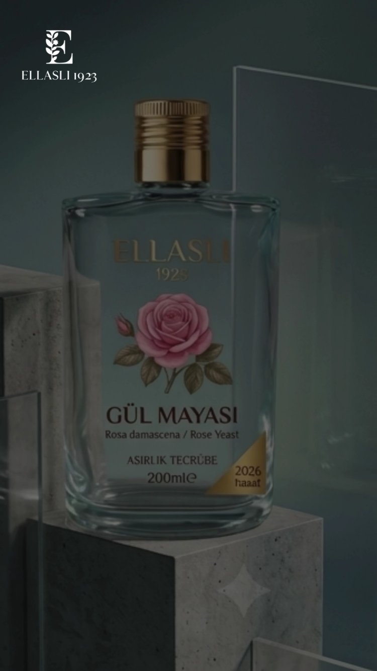 200ml Gül Mayası cam şişe