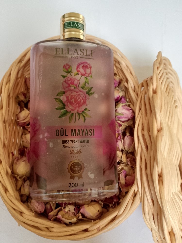 200ml Gül Mayası cam şişe