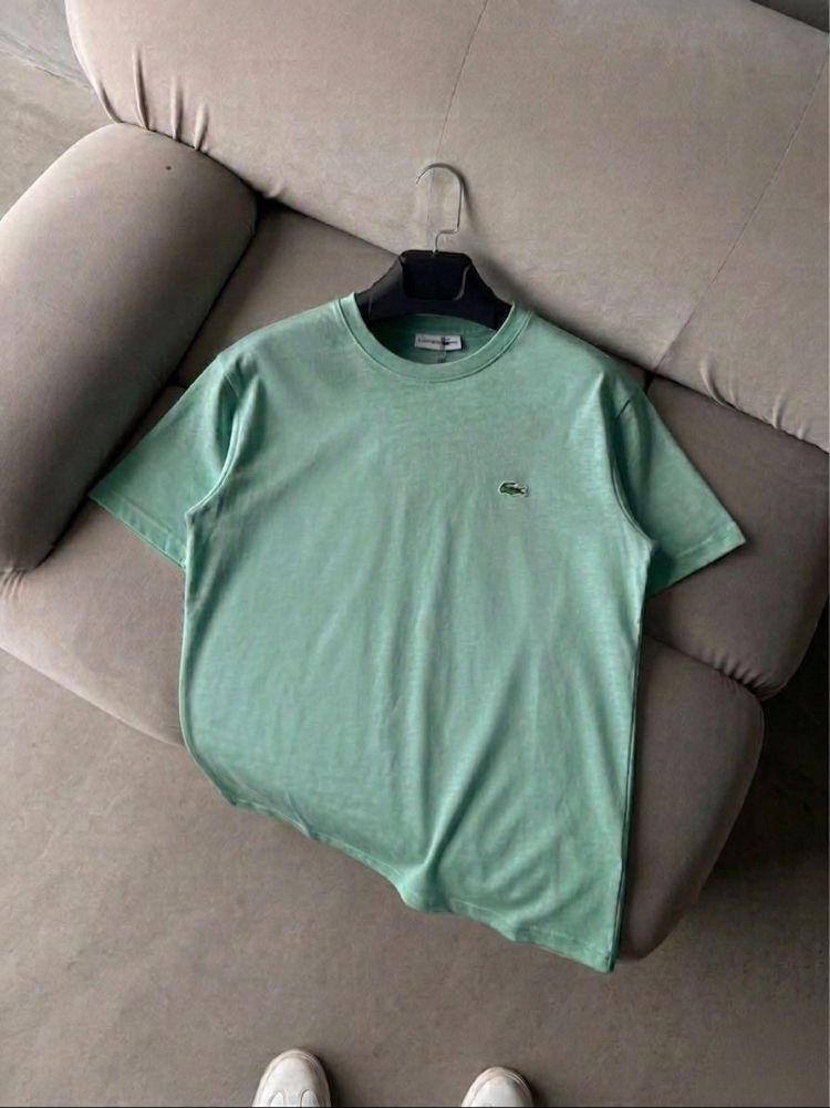 LACOSTE Basic Su Yeşili T-Shirt