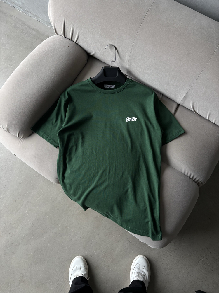 STWD Basic Yeşil T-Shirt