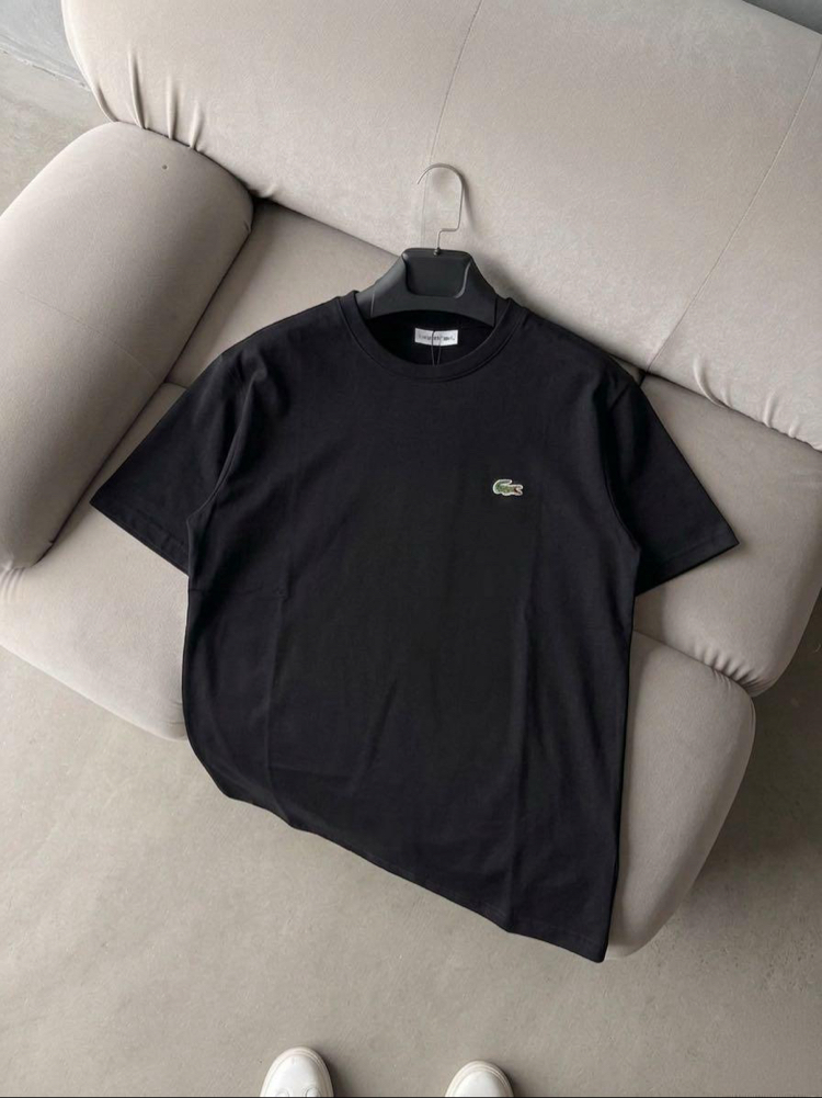 LACOSTE Basic Siyah T-Shirt