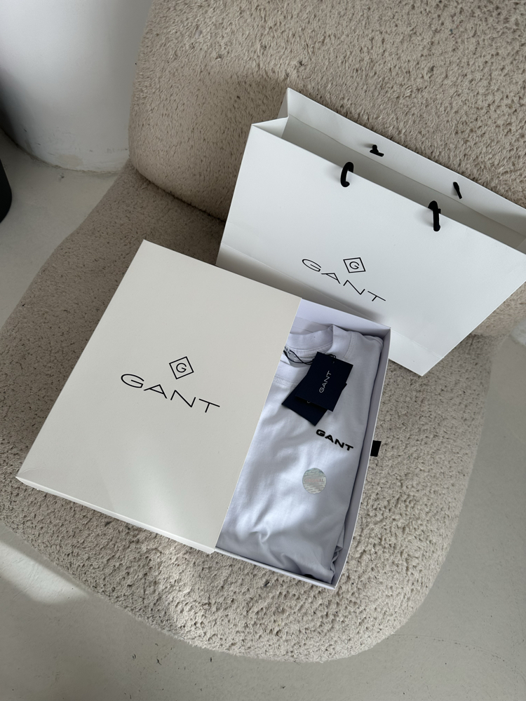 GANT Basic Beyaz T-Shirt