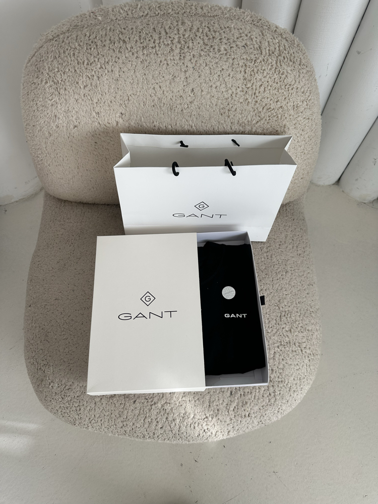GANT Basic Siyah T-Shirt