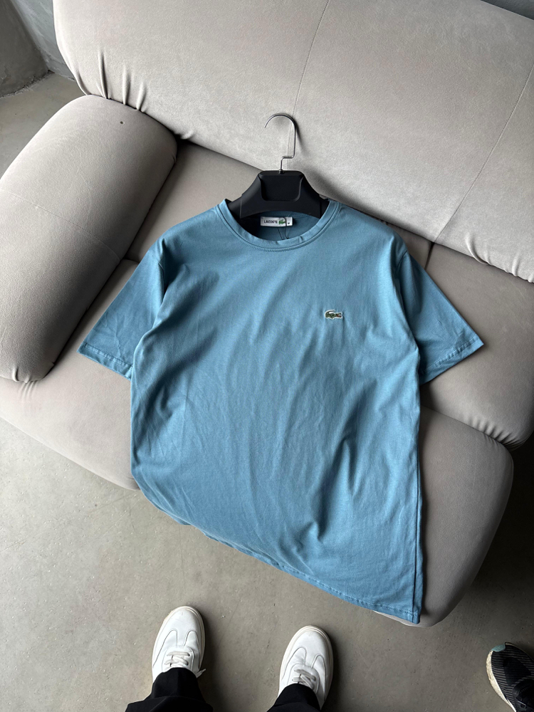 LACOSTE Basic Mavi T-Shirt