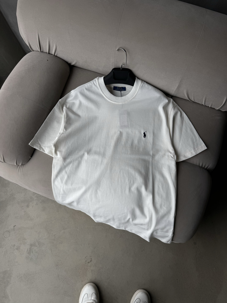 POLO RALPH LAUREN Basic Beyaz T-Shirt