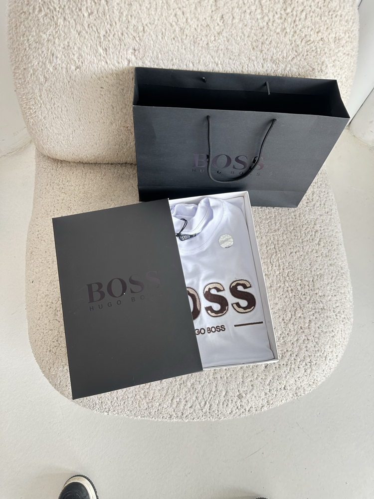 BOSS Basic Beyaz T-Shirt