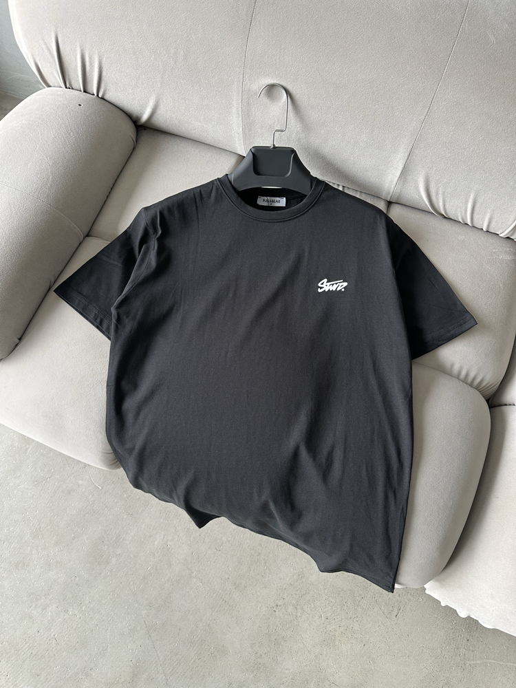 STWD Basic Siyah T-Shirt