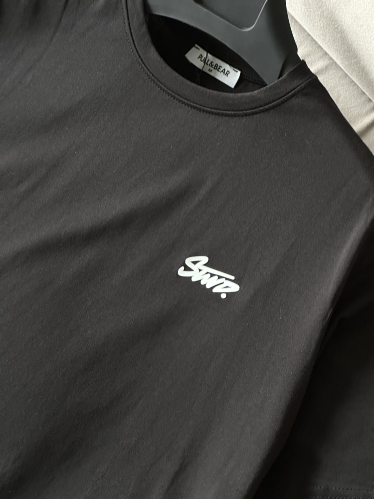 STWD Basic Siyah T-Shirt