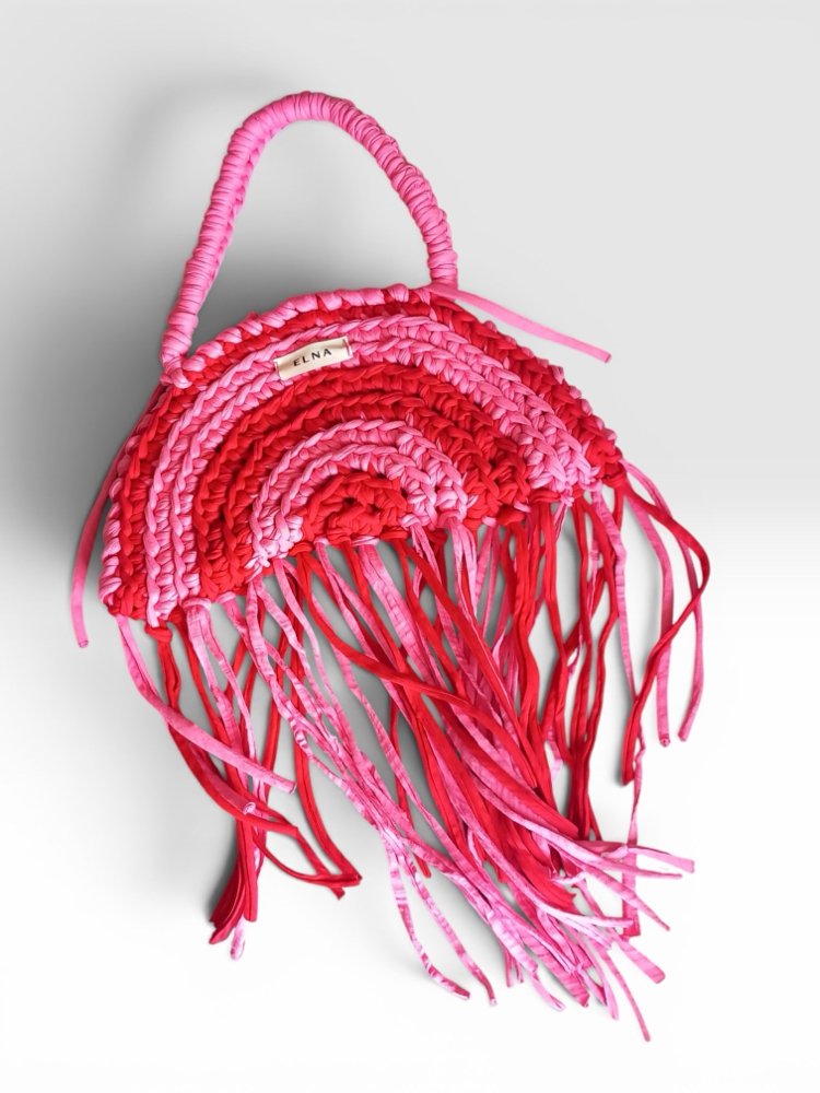 SeaGlow Fringe Bag