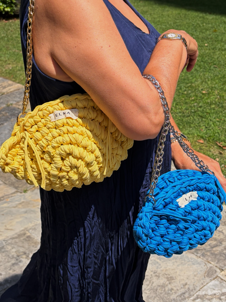 Pearla Blue Bag