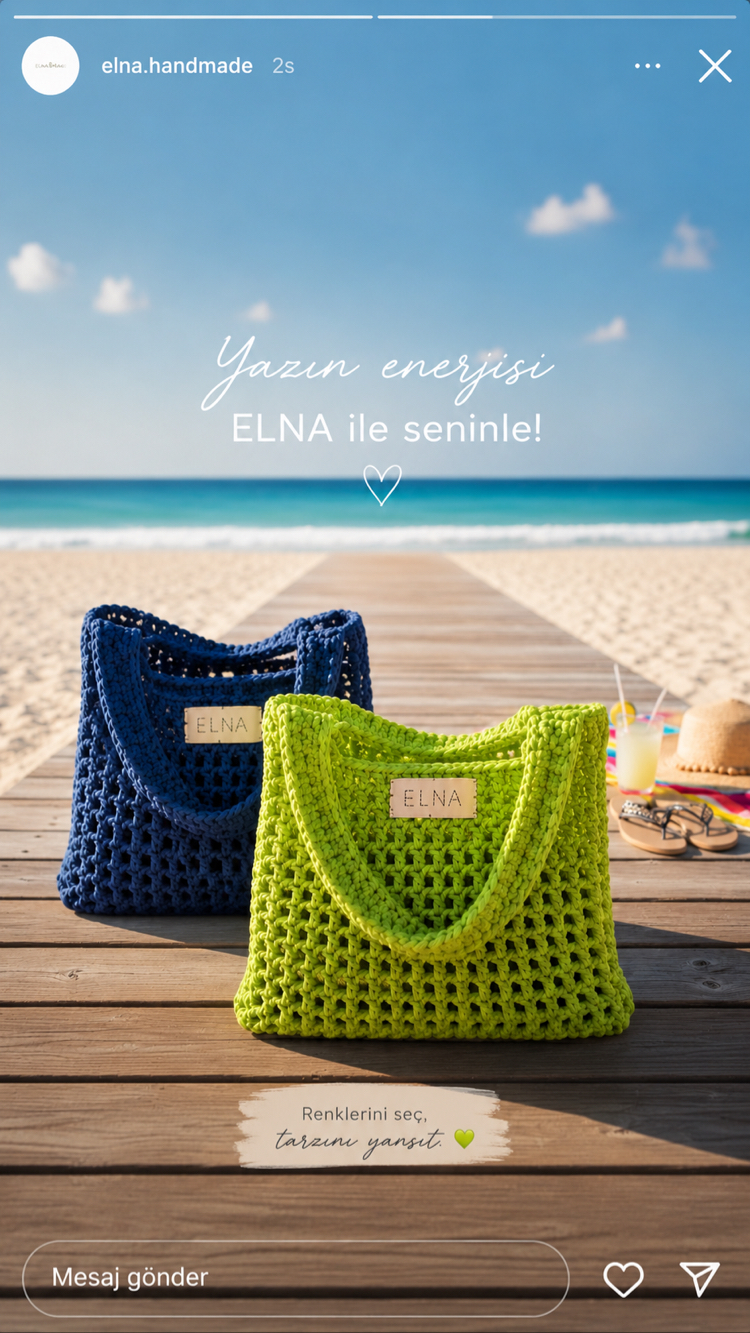 Limona Beach Bag