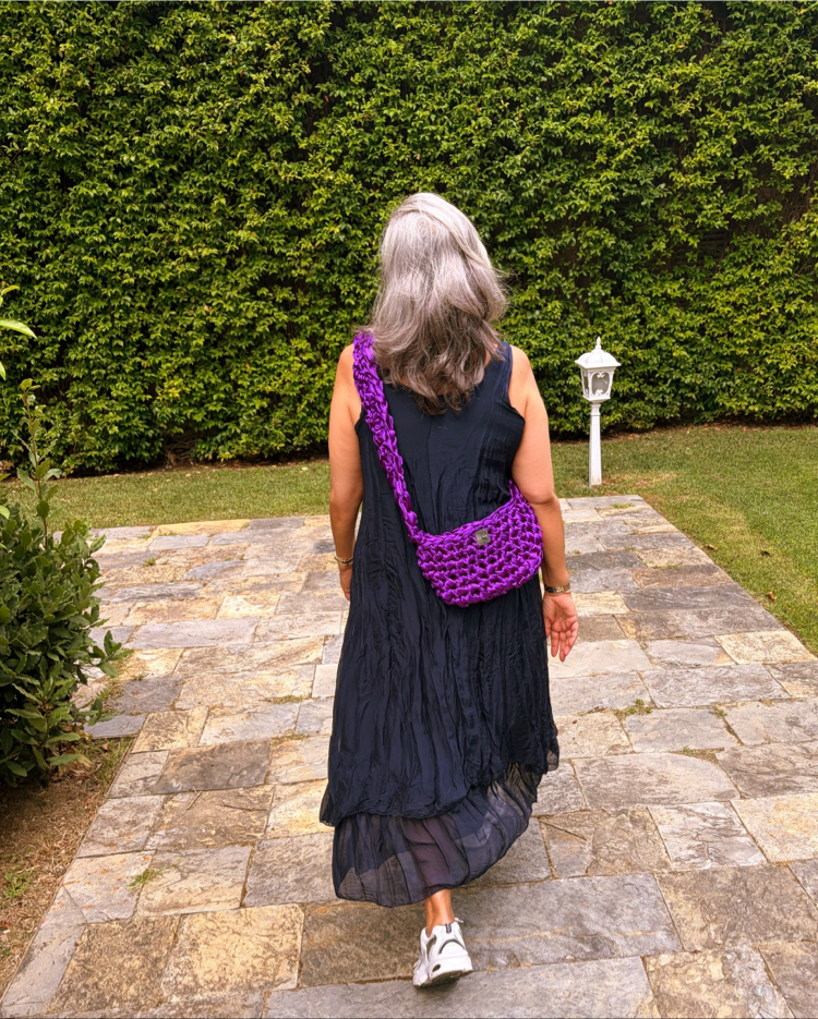 LAVENDER SATİN BAG