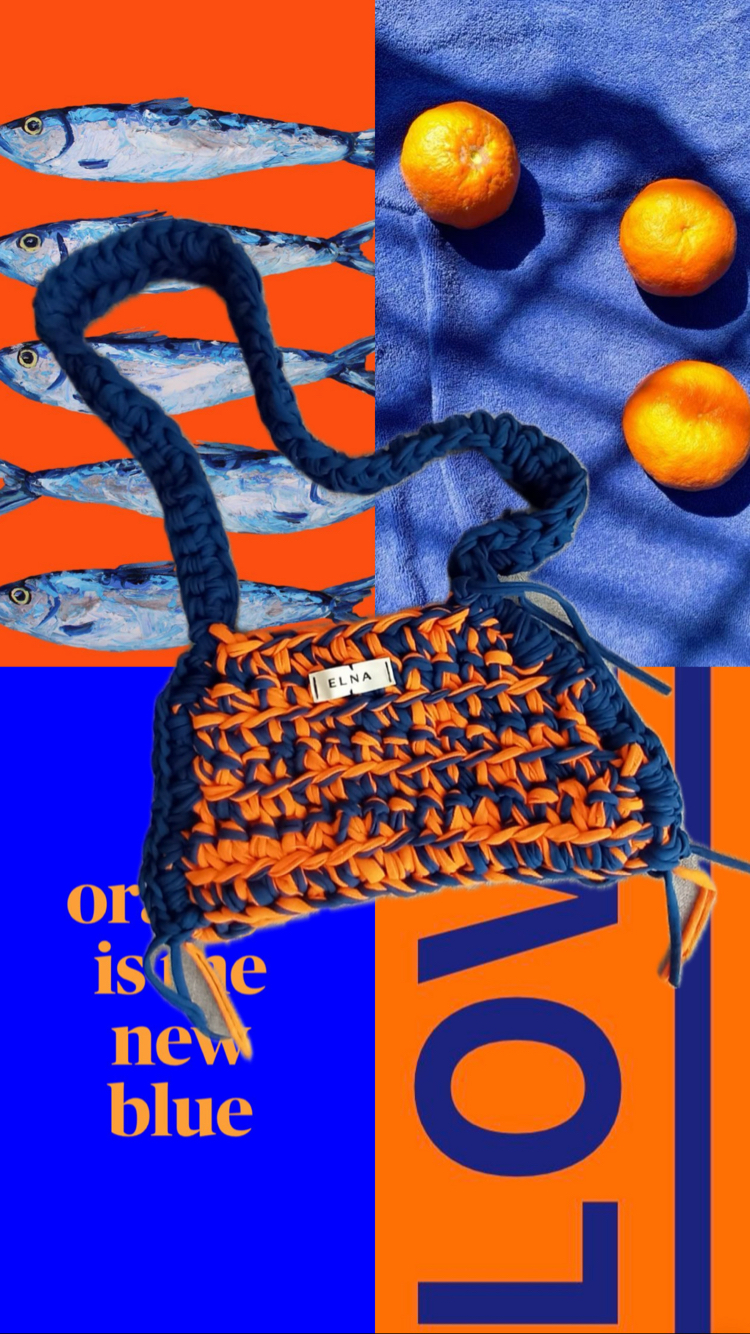 Orange Twist Bag