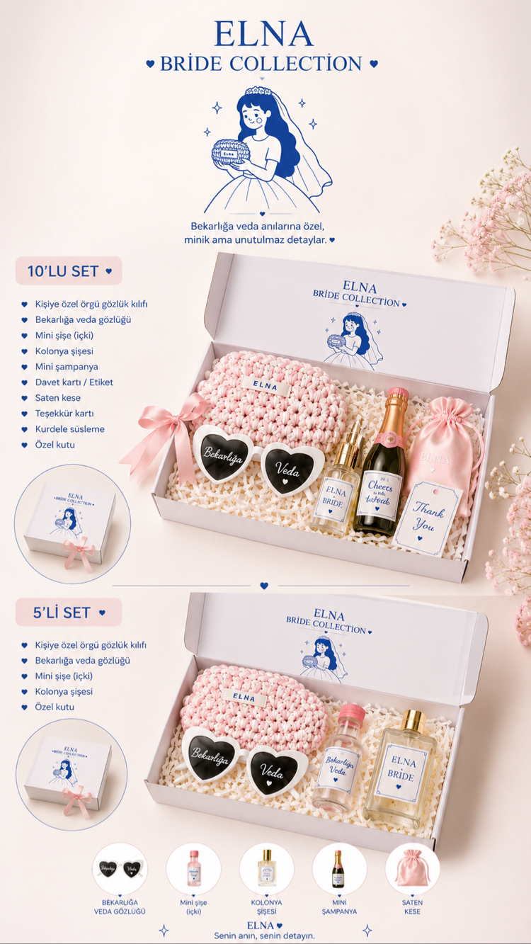 ELNA BRIDE GİFT BOX 10’LU 