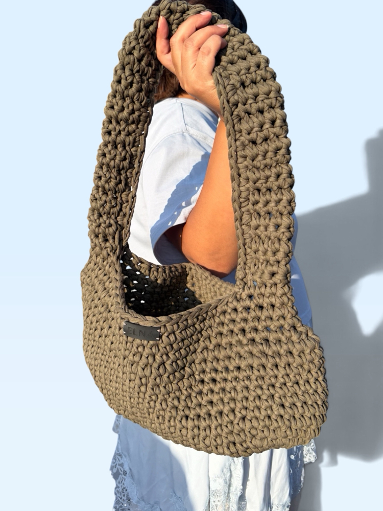 Green Bubble Bag