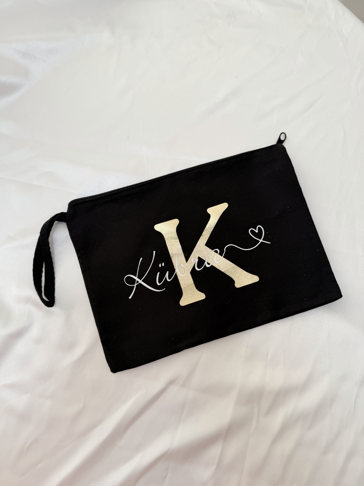 Clutch Çanta SİYAH %100 pamuk