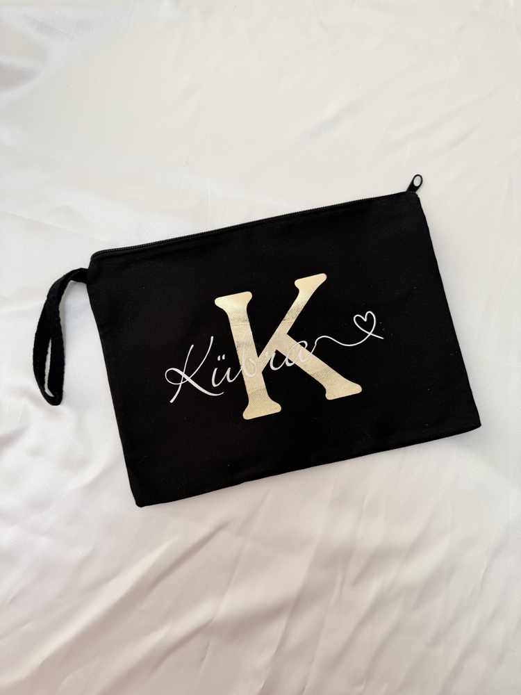 Clutch Çanta SİYAH %100 pamuk