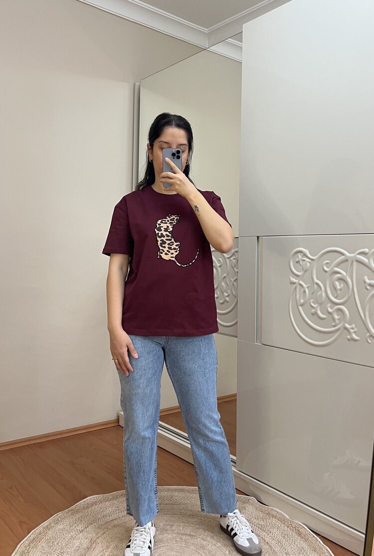 Leopar Basic T-Shirt