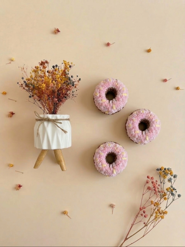 Pofuduk Donut Anatarlık/Çanta süsü
