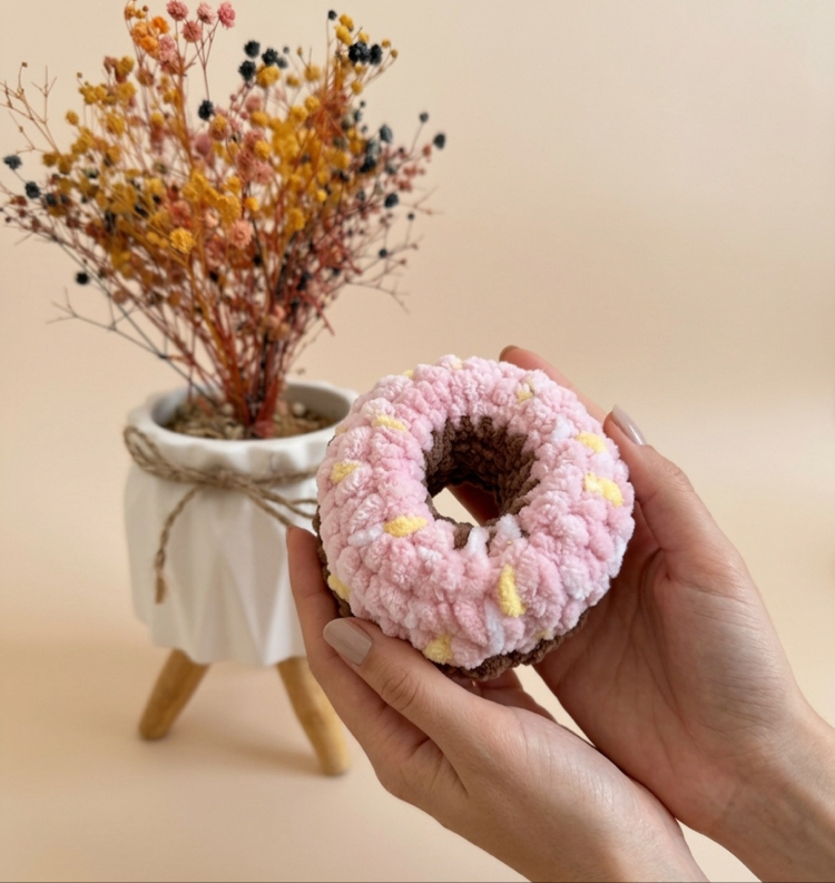 Pofuduk Donut Anatarlık/Çanta süsü