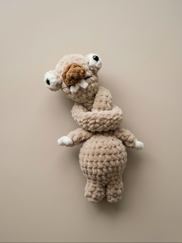 Sid - Buz Devri Karakteri (Yumuşak Kadife İp - 40 cm)