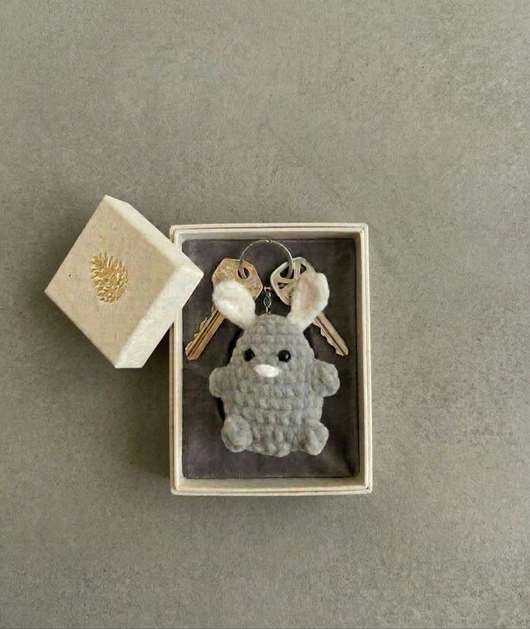 Tavşan Anahtarlık/Çanta Charmı