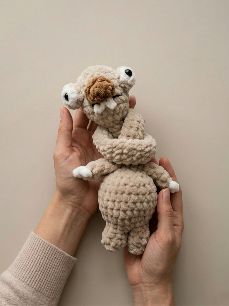 Sid - Buz Devri Karakteri (Yumuşak Kadife İp - 40 cm)