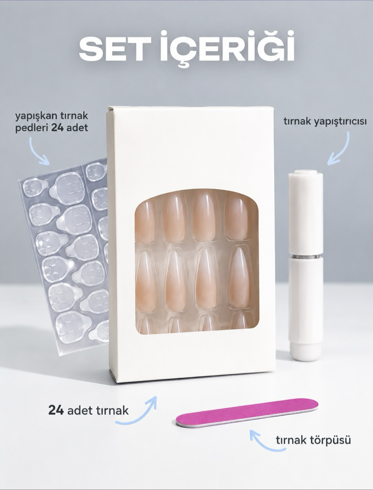 Ombre Takma Tırnak